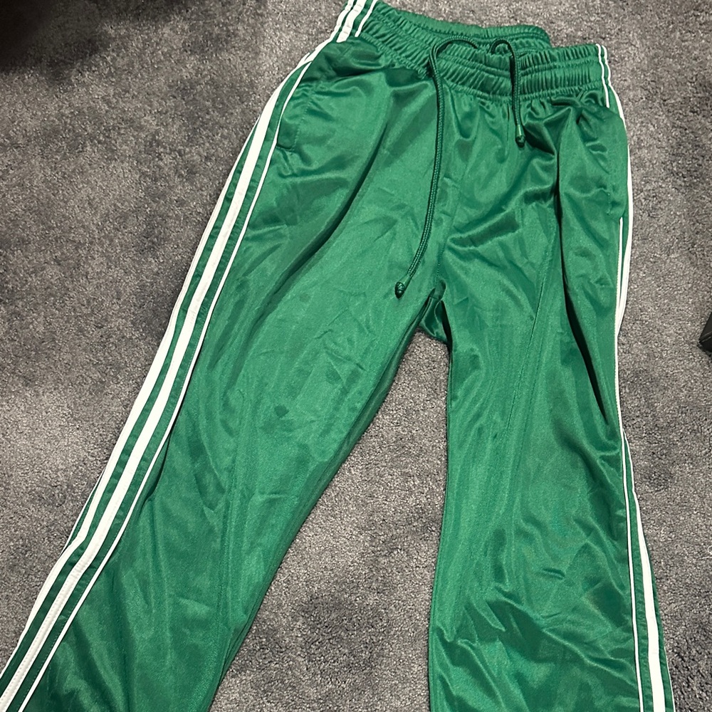 Active Joe Men’s Kelly Green Celtics Y2K Track Pants Size Medium